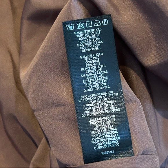 ❤️MAKE OFFER❤️ Adrianna Papell Open lined Blazer Brown Womens Size XL - Picture 3 of 6